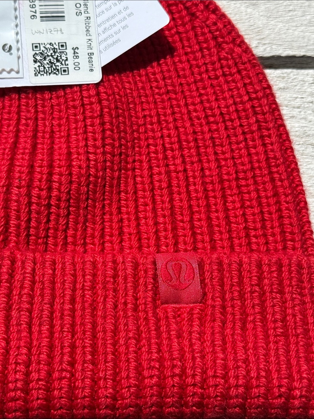 Lululemon Beanie Oxford Red NWT hat ❄️ - Picture 4 of 5